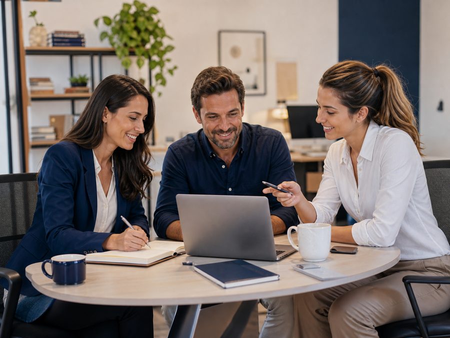 Estrutura de gente grande, no tamanho da sua empresa.