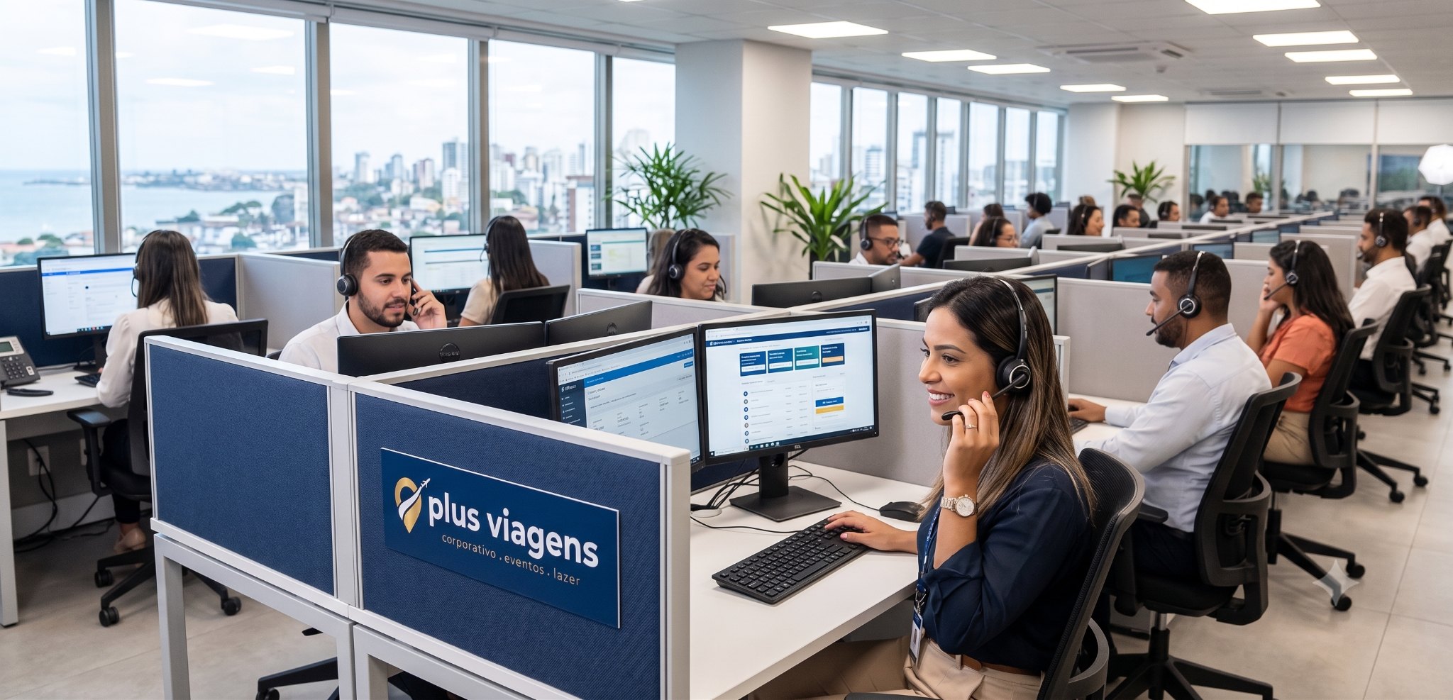 Central de atendimento Plus Viagens
